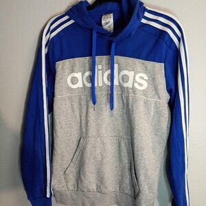 Adidas essentials hooded sweatshirt men's size small
